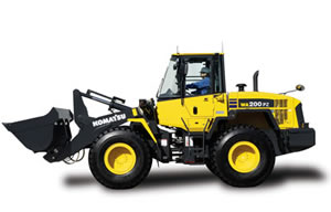 JCB fitted with Onboard weiging system