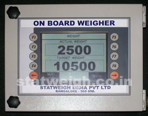 Onboard weighing sytem