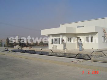 Pit type weighbridge