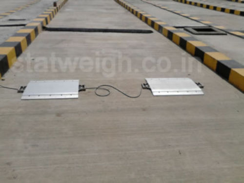 Portable pad weigher